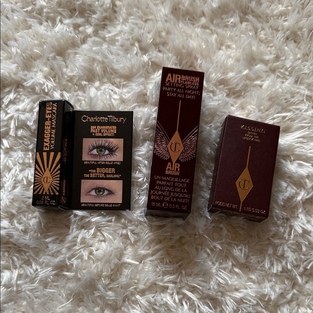 Charlotte Tilbury Eye and Lip Collection in Black and Brown